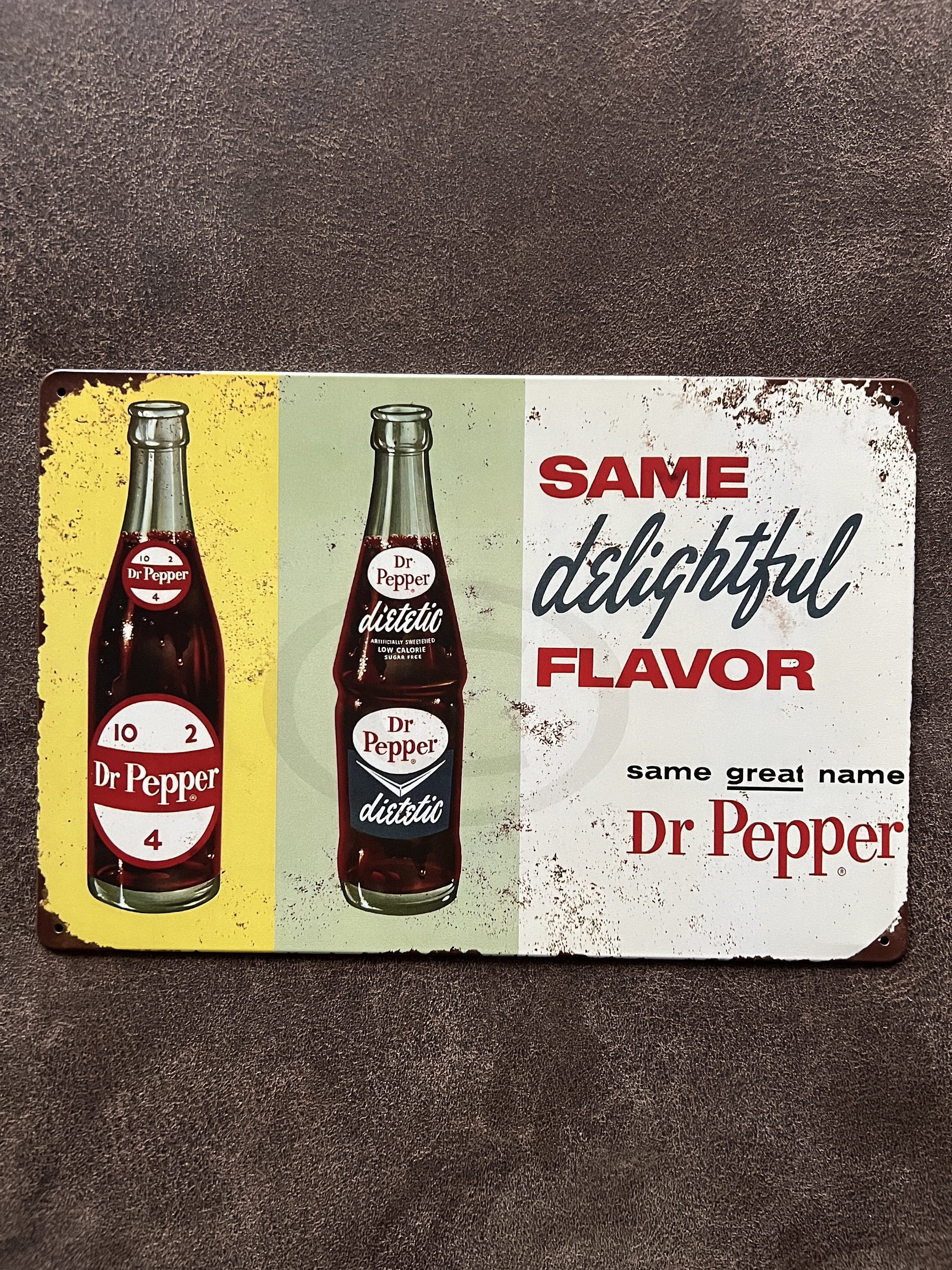 vintage antique Dr PEPPER ポスター6枚セット Amazon.com: Agedsign Dr.Pepper Vintage Metal Tin Sign for