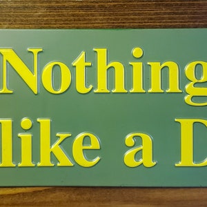 Nothing Runs Like A Deere Metal Sign Man Cave Embossed Garage Barn Shop Wall Decor