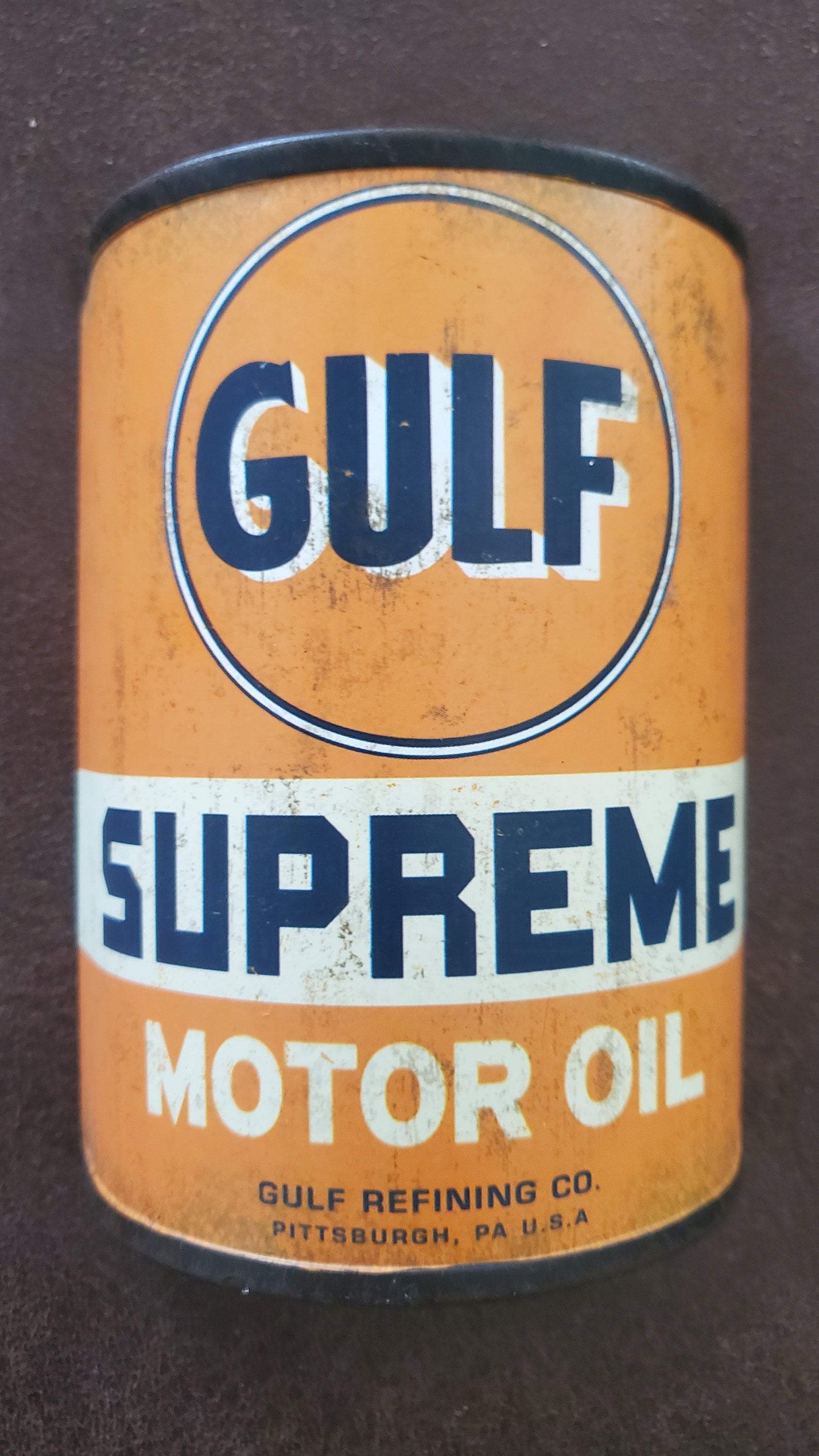 Vintage Gulf Oil Can - Etsy