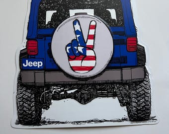 メタルサイン - Jeep® ヴィンテージ スター - Etsy 日本