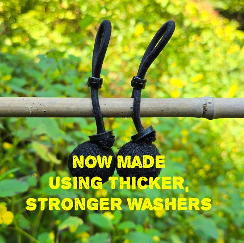 Handpan Finger Mallets - 1" Rubber (also for Rav Drum, Tongue Drum, Hang Drum, Steel Drum) - Set of 2 image 3