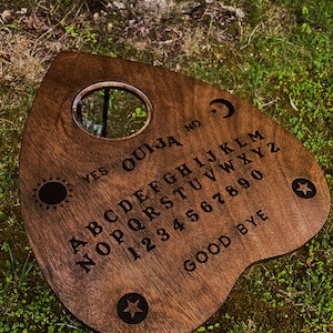 Ouija Board Table w Circle Cutout