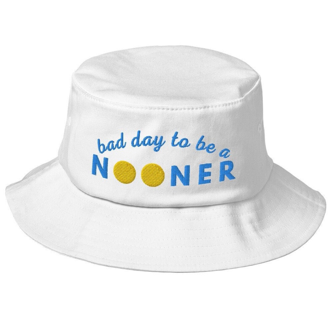 Nooner Bucket Hat Embroidered Nooner Hat Alcohol High Noon - Etsy
