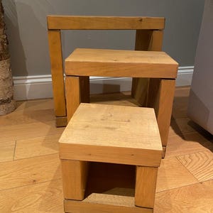 Wooden Nest of Tables
