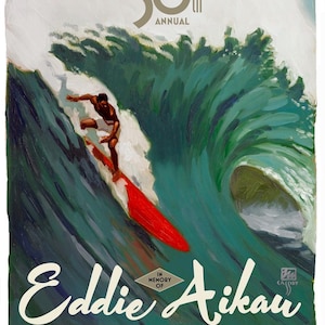 Eddie Aikau Poster - Etsy