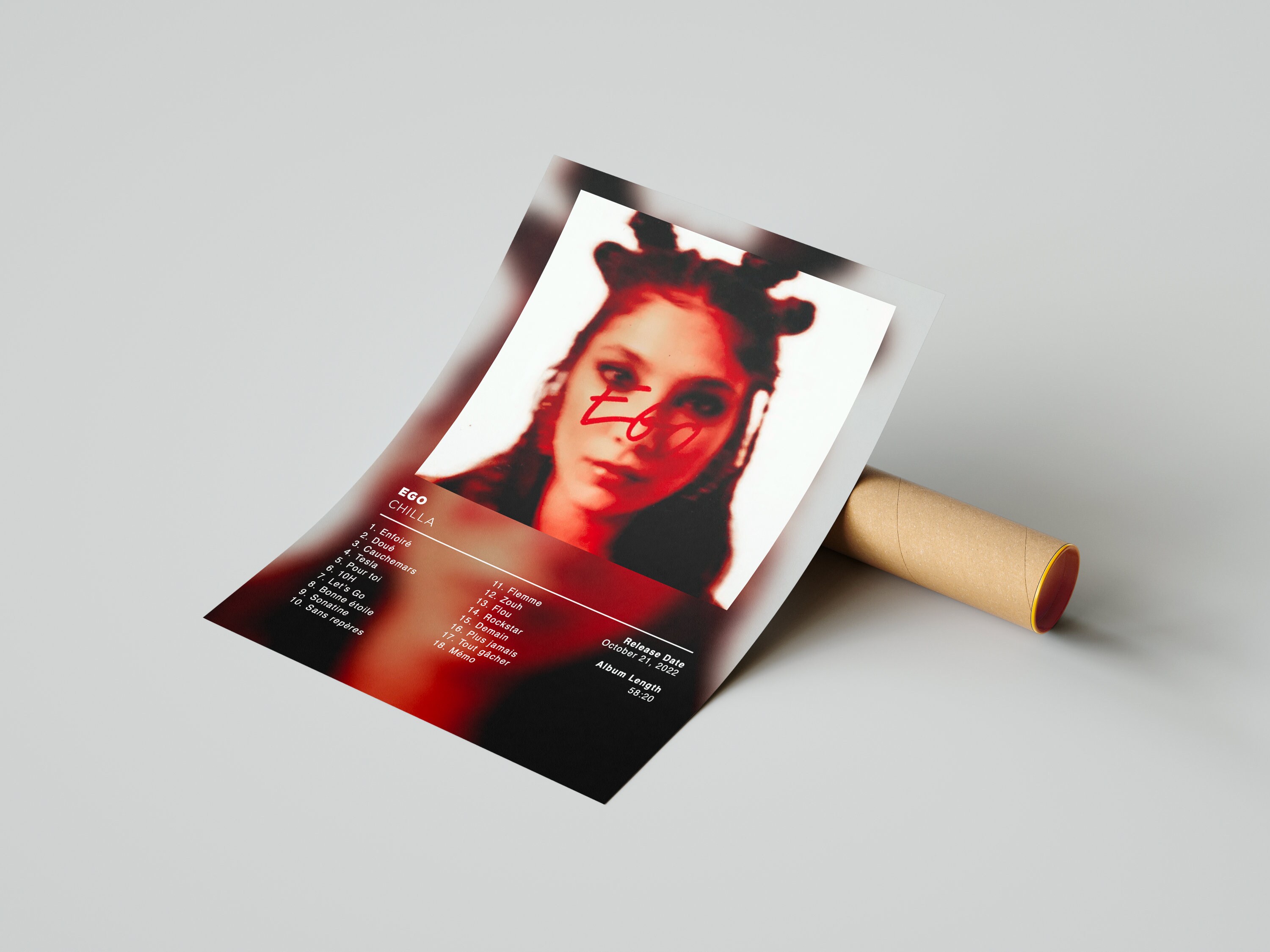 Album Poster Ego De Chilla Rap Posters Album Cover Album Etsy