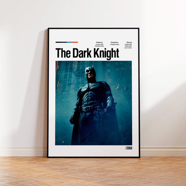 BATMAN THE DARK KNIGHT Wall Poster Grand format A0 Print