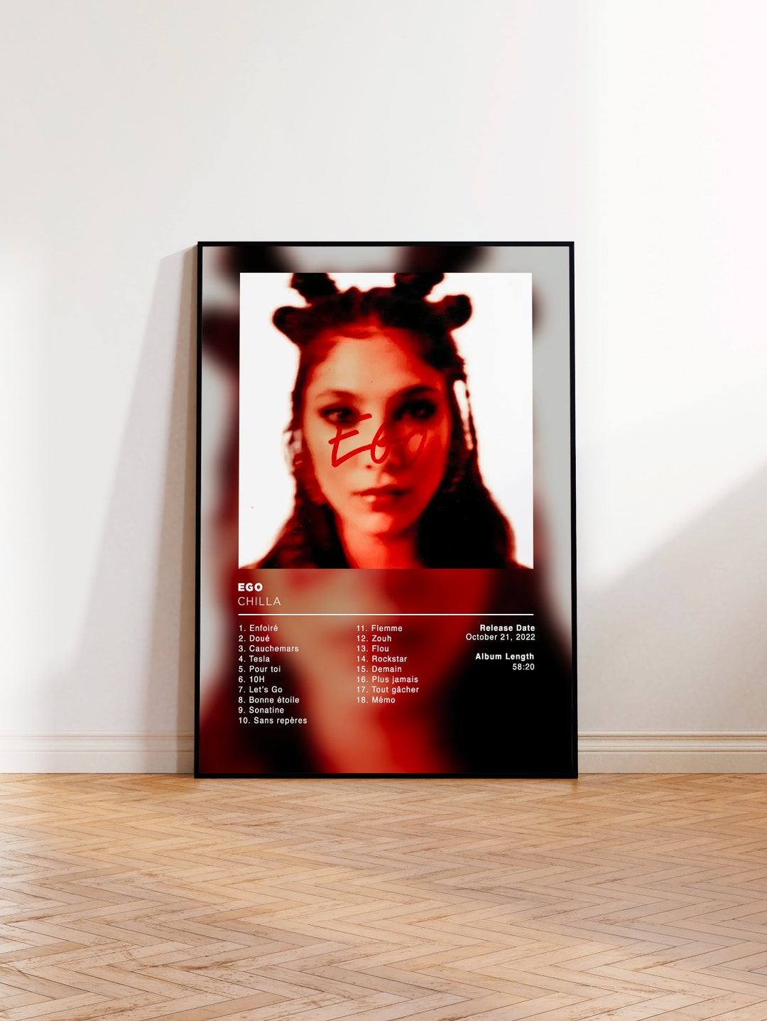 Album Poster Ego De Chilla Rap Posters Album Cover Album Etsy