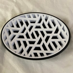 3D  Large Maze Design Soap Dish