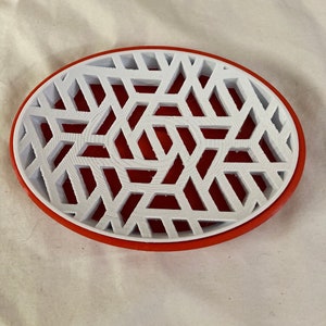 3D  Maze Design Soap Dish