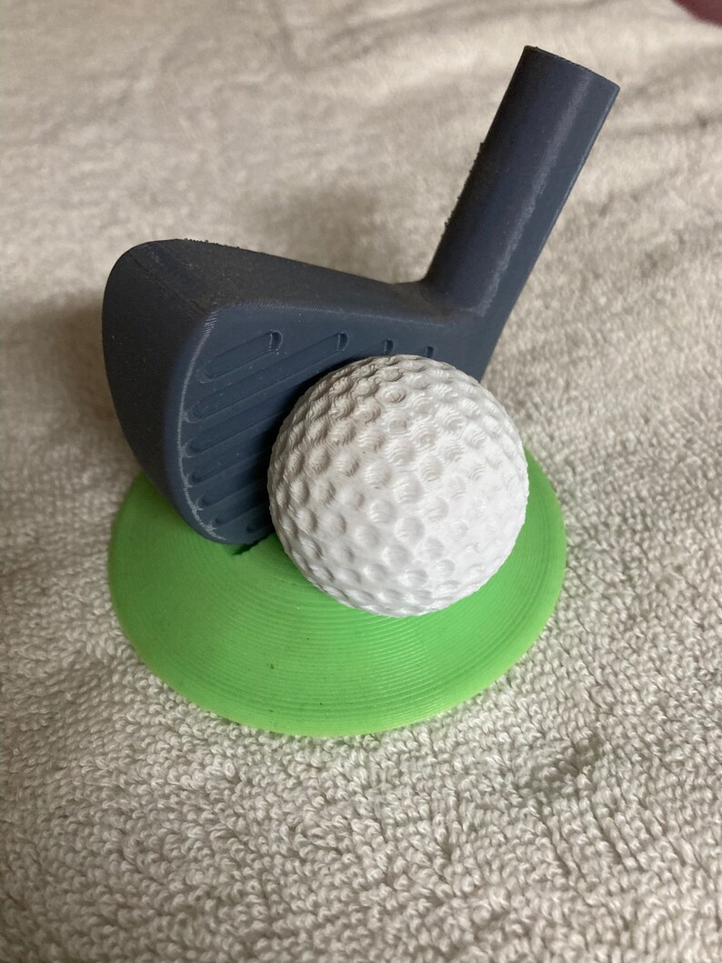 3D Golf Club Pen Holder Etsy