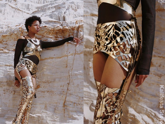 Gold festival shop outfit