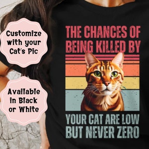 Bengal Cat T-Shirt, Bengal Cat Gift, Bengal Cat Owner Shirt, Cat Lover Gift, Bengal Cat Shirt, Bengal Cat Owner Gift, Customize Cat Picture