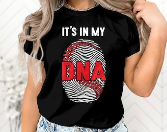 It's In My Dna Shirt | Cute Baseball Player T-Shirt Gift It's In My Dna Shirt | Cute Baseball Player T-Shirt Gift