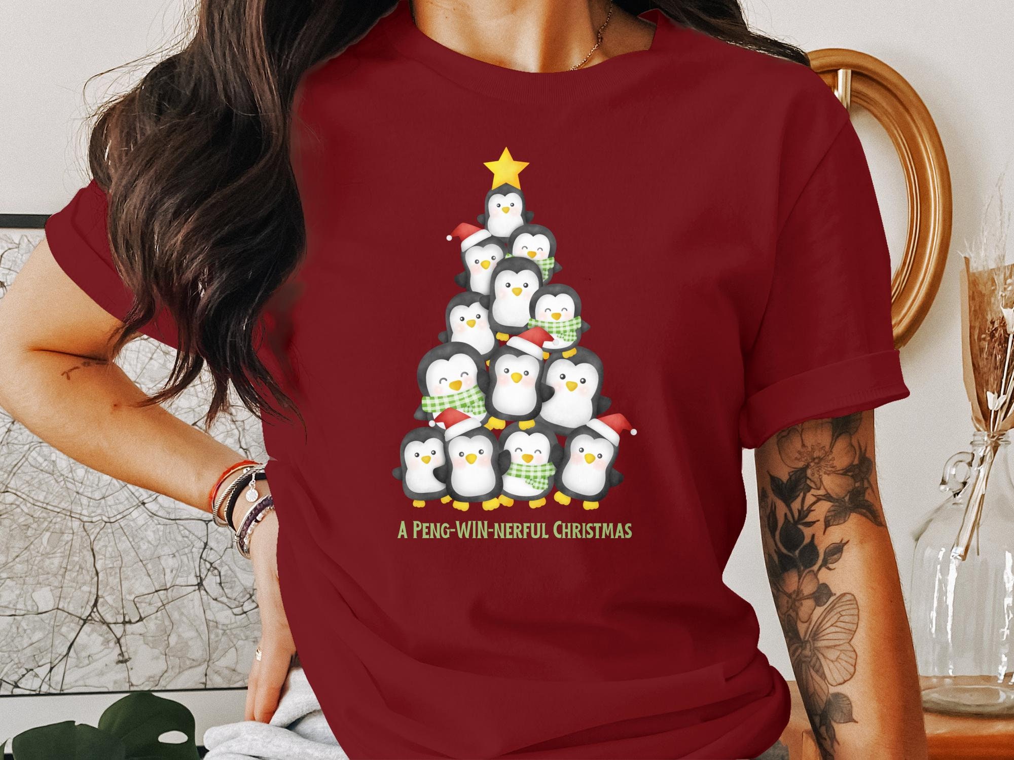 Women Orangutan With Christmas Hat Printed Tshirt Female Harajuku White O-neck T