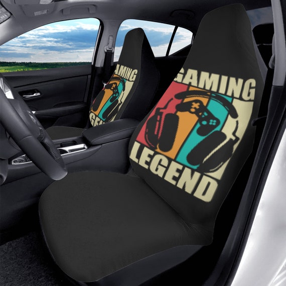 Gamer Car Seat Covers Front Car Seat Covers for Gaming Lover Gift for Video Game Player Gamer Legend Present Etsy