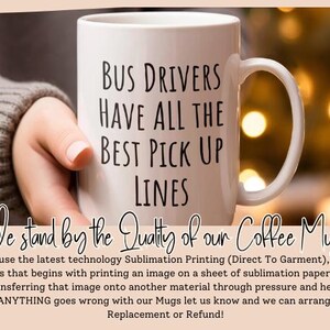 Bus Driver Coffee Mug, School Bus Driver, Mug for Bus Driver, Transit ...