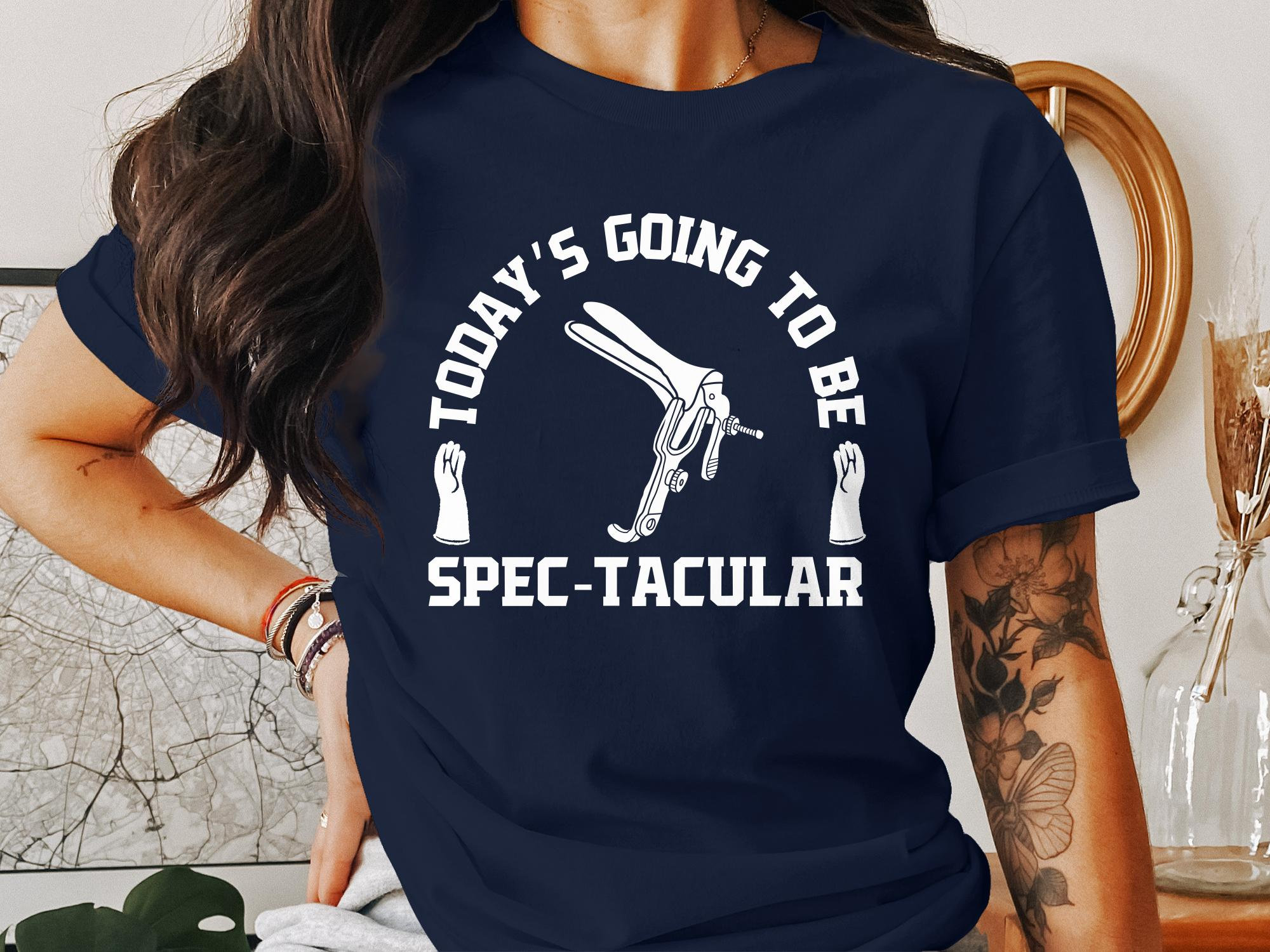 Gynaecologist Speculum T-shirt, Funny Gyno Shirt, Funny Gynaecologist ...