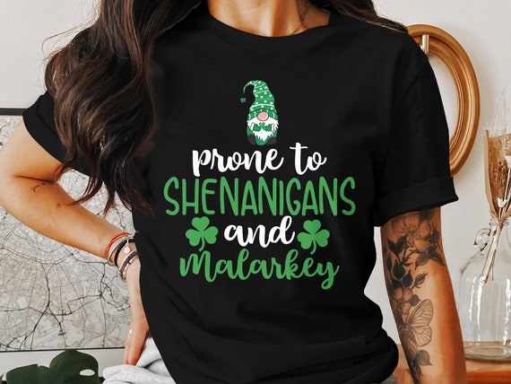 St Patrick Gnome Irish Day Shenanigan Leprechaun Shamrock T-Shirt St Patrick Gnome Irish Day Shenanigan Leprechaun Shamrock T-Shirt