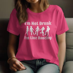 Line Dancing T-Shirt, Line Dance Geschenke, Line Dancing Shirt, Country Dancing Shirt, Country-Musik-Liebhaber Geschenk, Country Shirt, Line Dancer Geschenk