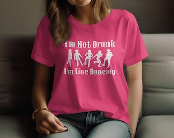 Line Dancing T-Shirt, Line Dance Gifts, Line Dancing Shirt, Country Dancing Tee, Country Music Lover Gift, Country Shirt, Line Dancer Gift