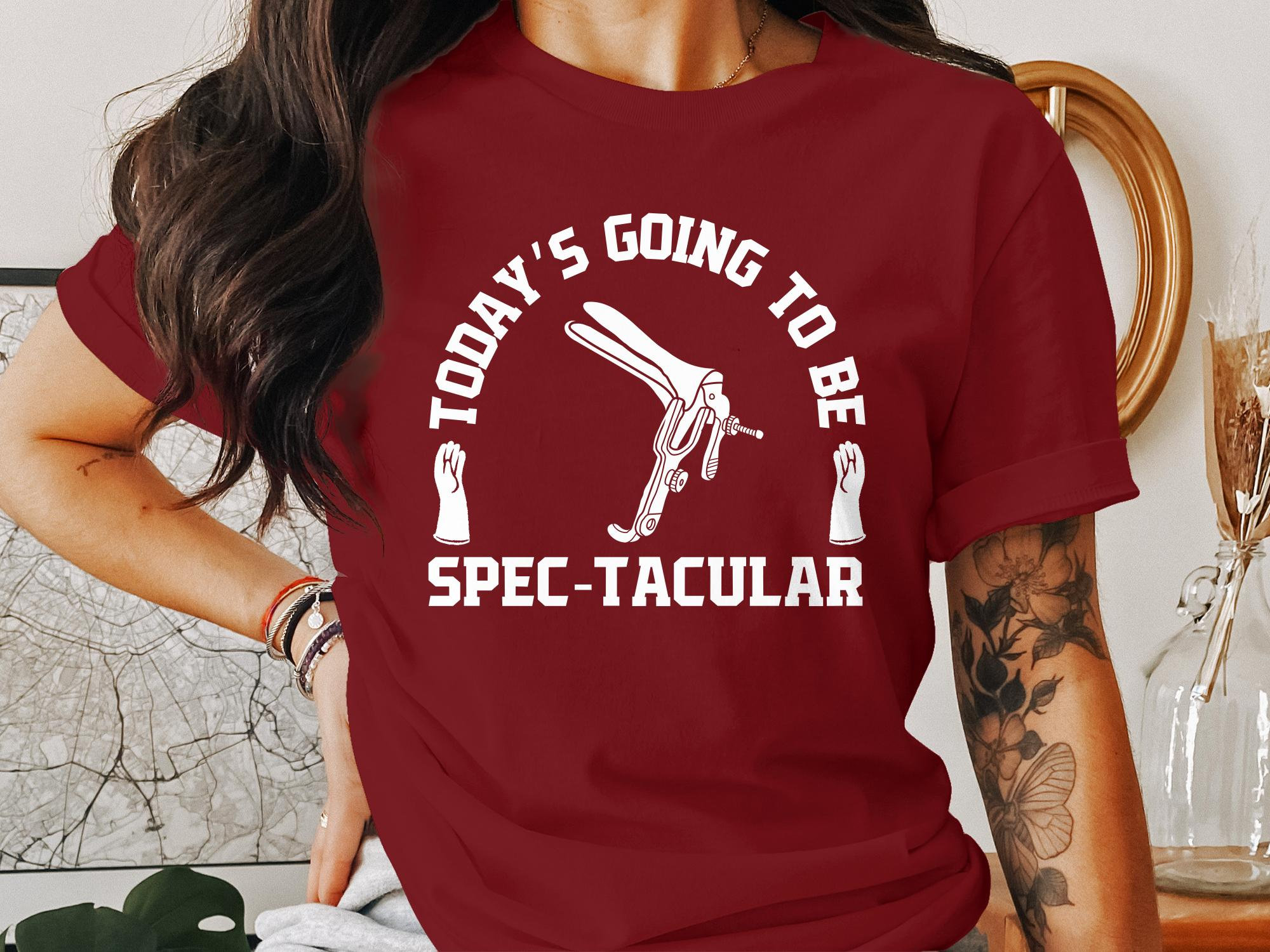 Gynaecologist Speculum T-shirt, Funny Gyno Shirt, Funny Gynaecologist ...