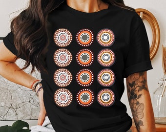 Dot Day Aboriginal T-Shirt, Aboriginal Culture Shirt, Aboriginal Gift, Aboriginal Tee, International Dot day, First Nations Dot Art Top