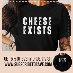 Cheese Lover T-Shirt, Cheese Shirt, Funny Cheese Shirt, Gift for Foodies, Diary Farmer Tee Cheese lover shirt, Cheeses shirt, i love cheese