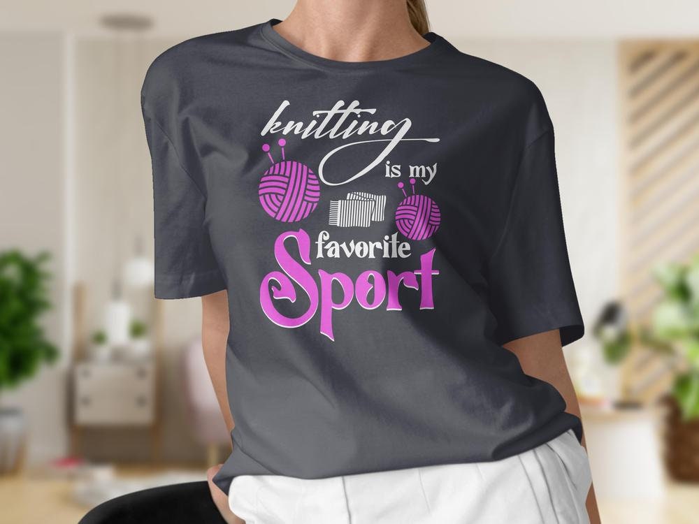 Funny Knitting T-shirt, Knitter Gift Tee, Yarn Lover T-shirt