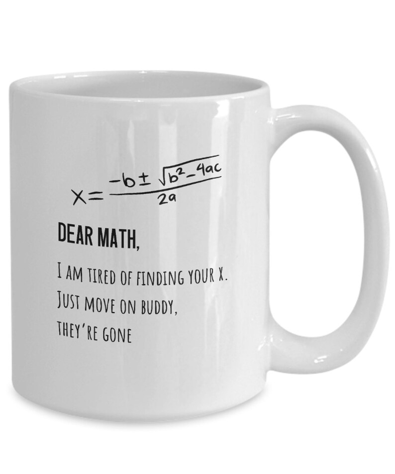 Math Favors Math Teacher Gift, Algebra Teacher Mug, Math Student Gift ...