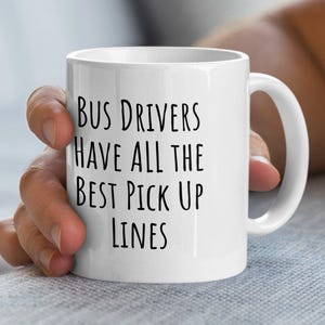 Bus Driver Coffee Mug, School Bus Driver, Mug for Bus Driver, Transit ...