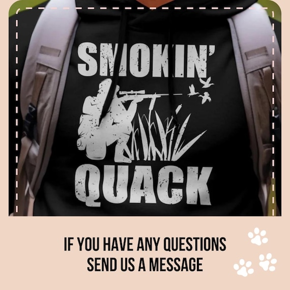 Duck Duck Boom Hoodie – Hunting-Themed Sweatshirt With Pocket, Humorous Gift For Waterfowl Hunters - View #3