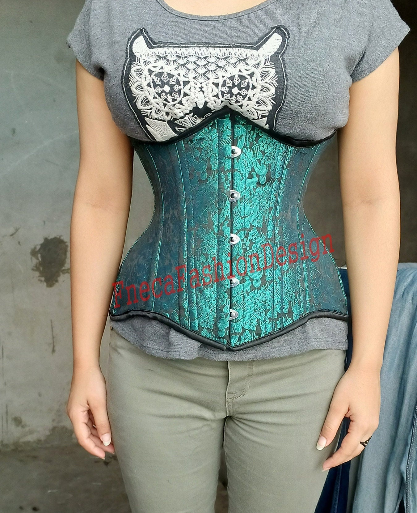 Turquoise Corset 