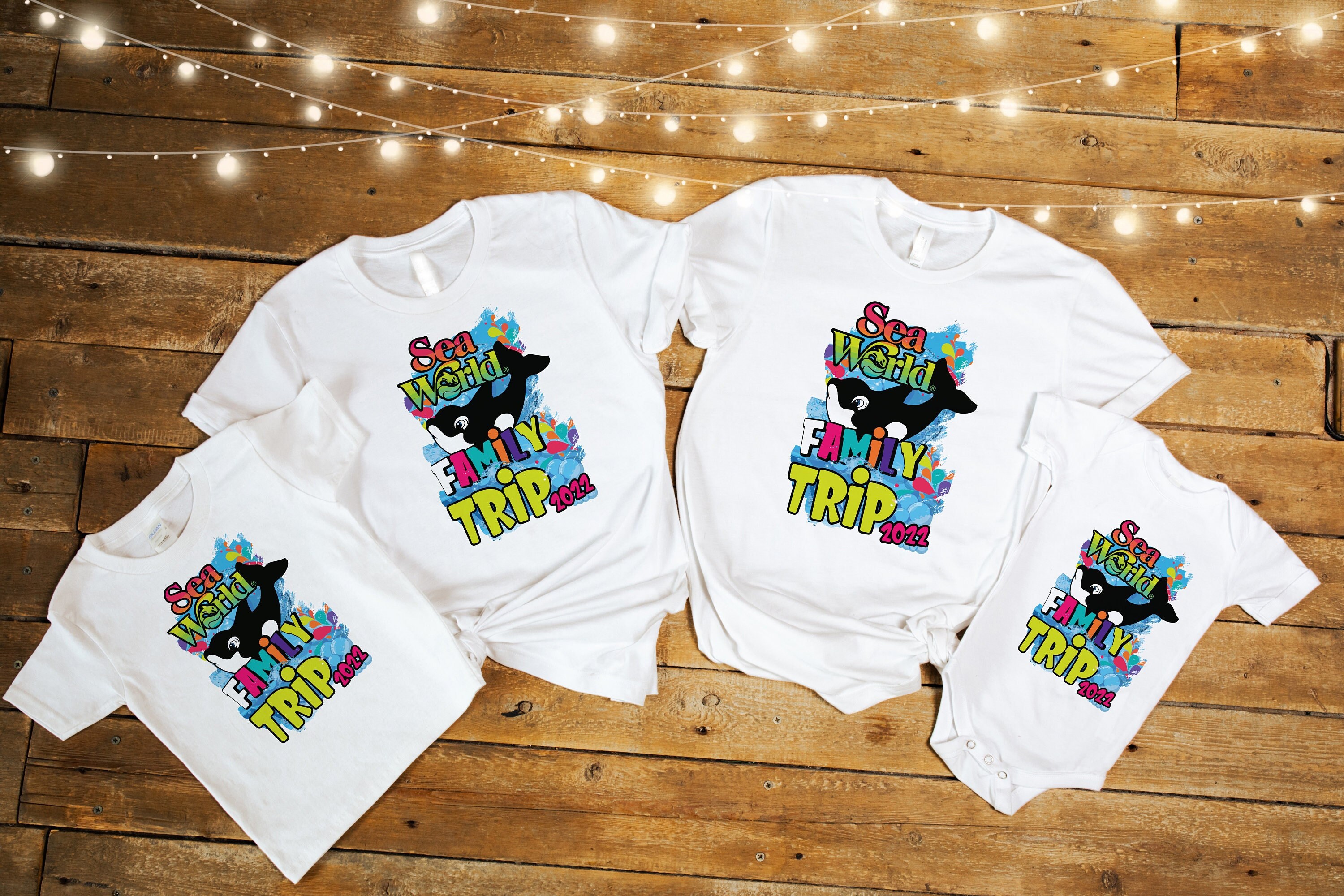 Discover Sea World Family Matching T-Shirt | Vacation Design