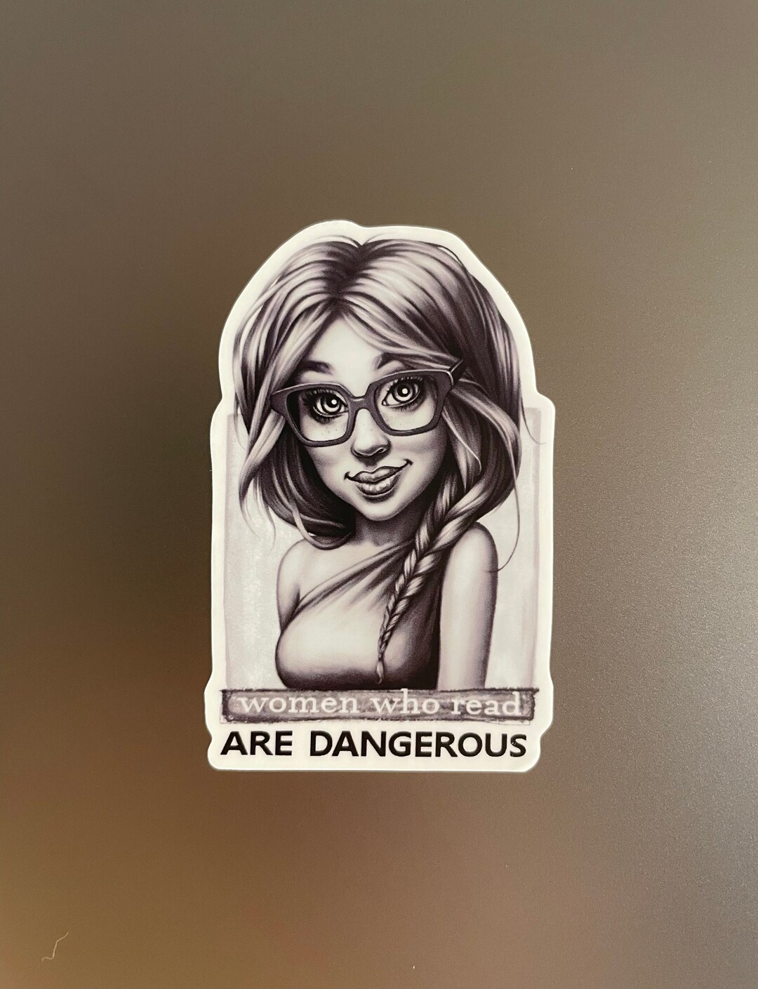 Women Who Read Sticker, Girl Empowerment Vinyl Decal, Motivational