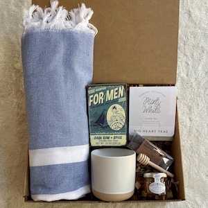 Cadeaus voor hem, unieke geschenkdoos voor mannen, gepersonaliseerde mannencadeaus, geruststellend cadeau voor man, cadeau voor opa, cadeau voor broer, mannen cadeaus