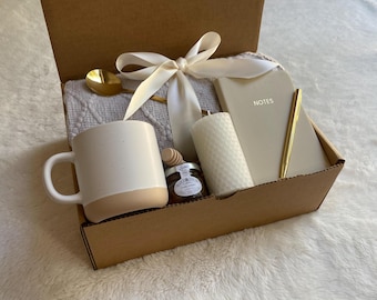 Caja de regalo de agradecimiento cálida, caja de regalo de cuidado personal, caja de regalo hygge, regalos corporativos, juego de regalo para ella, regalo para compañeros de trabajo, regalo para colegas