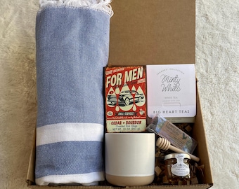 Regalos elegantes para hombres, Regalos de cuidado personal para él, Cajas de regalo Hygge para hombres, Cajas de regalo para mi hombre, Regalos de otoño para hombres, Ideas de regalos de otoño, Regalos de spa para hombres