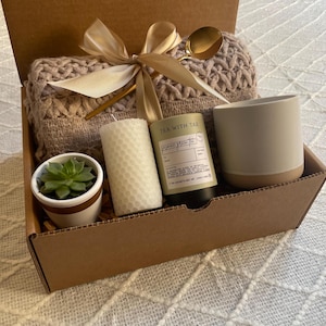 Hygge Gift Box for Her, Gift Box for Her, Self Care Gift Set, Gift Box for Friend, Cozy Gift Box, Cozy Care Package, Gift box for Women