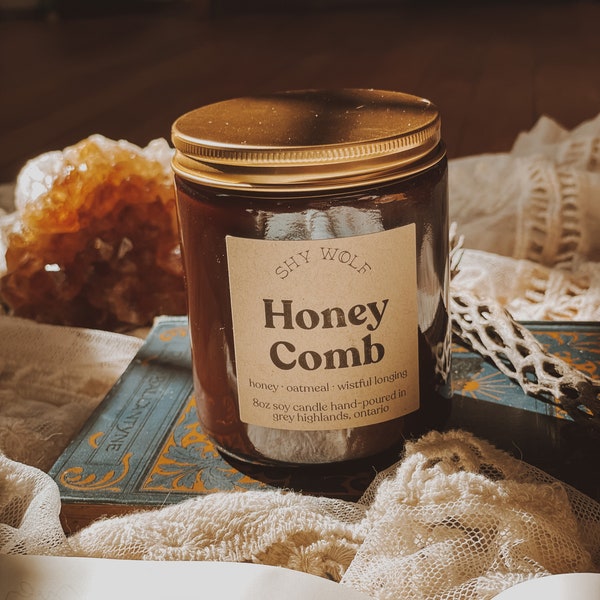 Daisy Jones and the Six Honeycomb, Daisy Jones Candle, Aurora Tour, Honeycomb Candle, Daisy Jones and the Six Merch, Honey Soy Candle