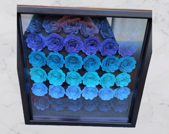 10x12 Flower Shadow Box