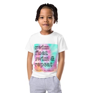 Swim Float Swim Kids t-shirt