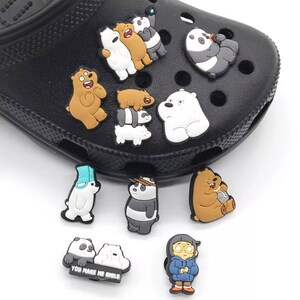 We bare bears jibbitz new arrivals
