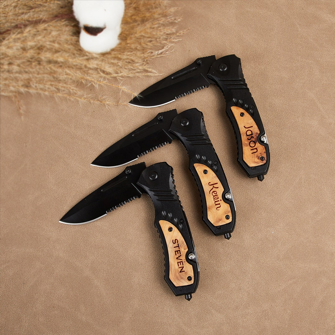 Groomsman Giftscustom Men's Pocket Knifepocket Knife for Etsy