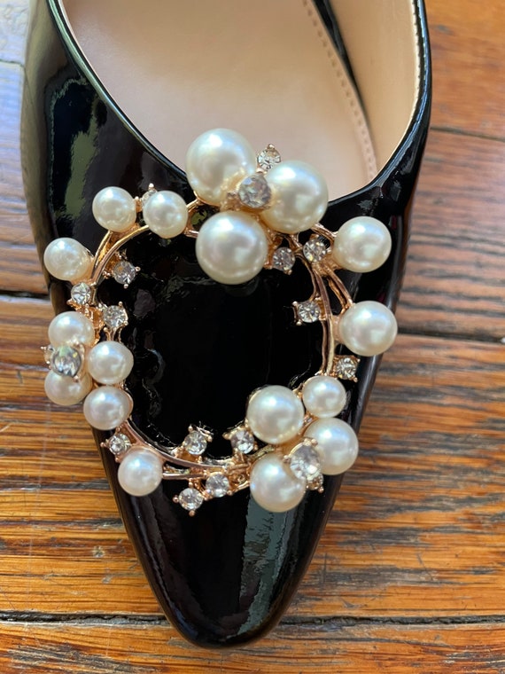 Bridal Shoe Clips Accessories Decorative Shoe Clips Rhinestone