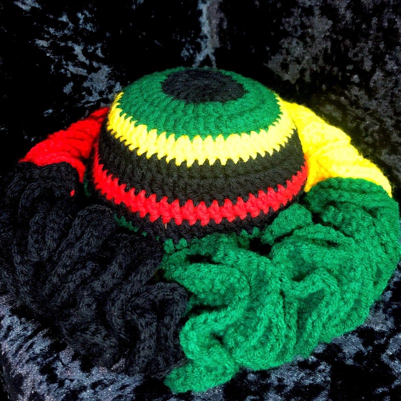Crochet Rasta Hat - Etsy