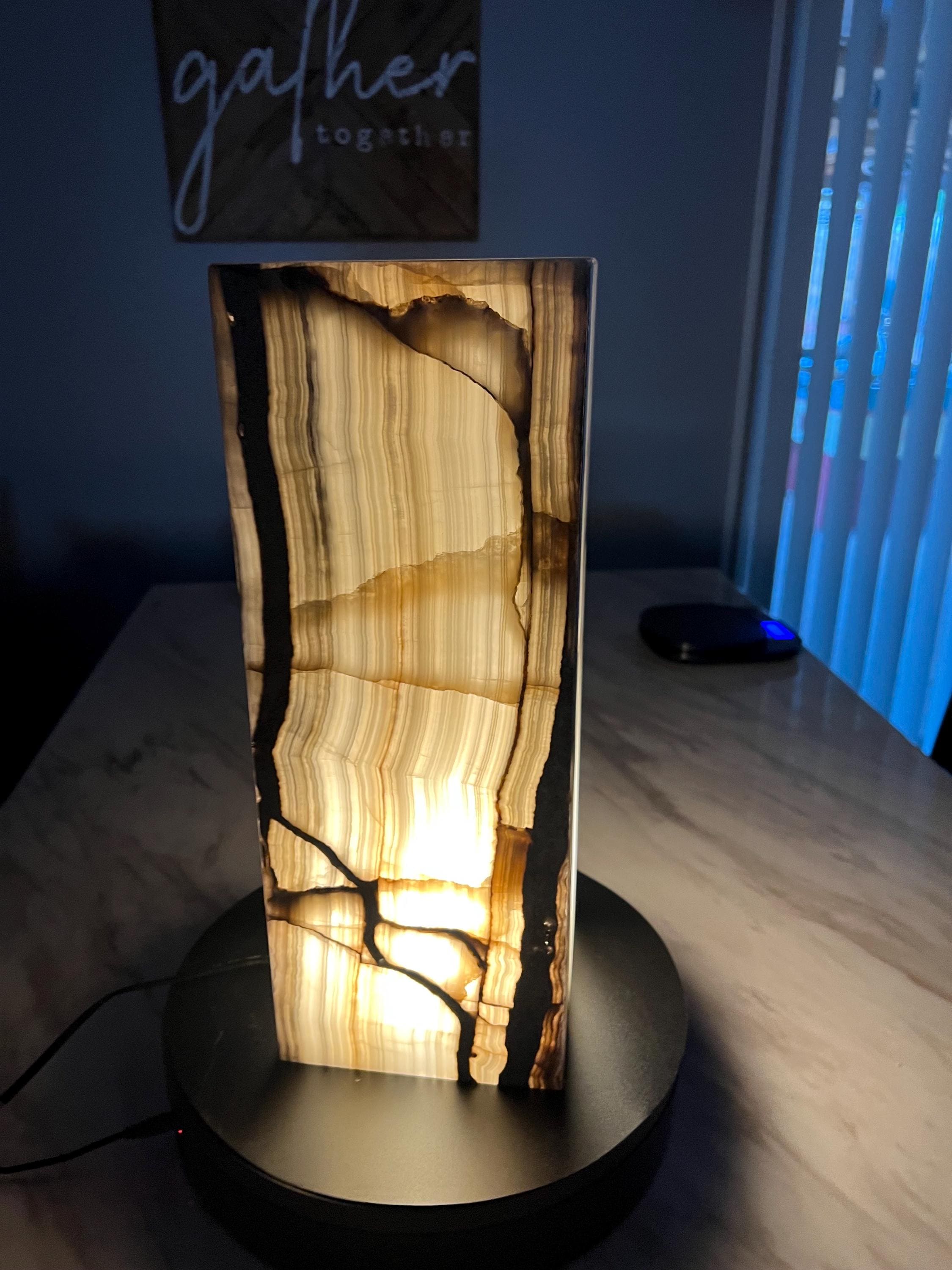 Mexican Onyx Lamp - Etsy
