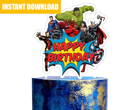 50+ Super Hero Birthday cake ideas for baby boys/kids birthday cakes |  Marvel birthday cake, Captain america birthday cake, Superhero birthday cake