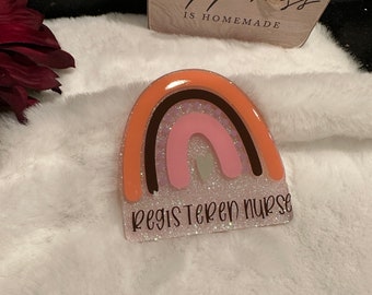 Boho Rainbow Badge Reel