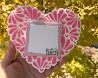 Talavera Post It Note Holder